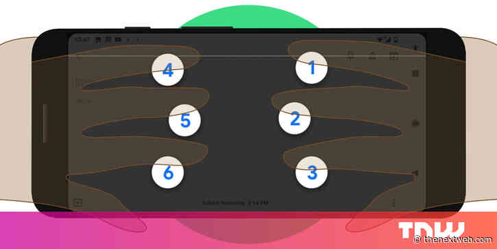 Google created a braille keyboard for Android, no new hardware required