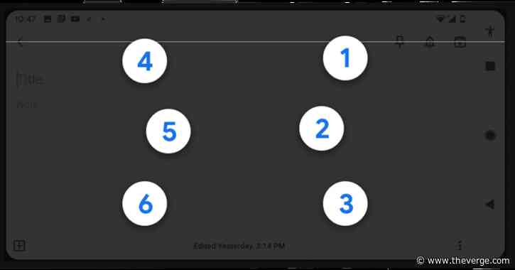 Google now offers a Braille keyboard for Android