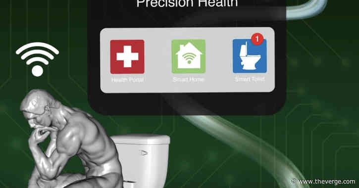 A smart toilet could identify you by your ‘analprint’ and detect diseases