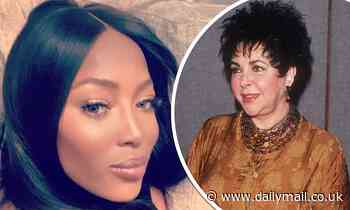 Naomi Campbell reveals she wears Elizabeth Taylor's kaftans she bought in auction around her house