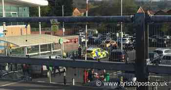 Officers called to police the queue for Asda Longwell Green