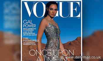 Wonder Woman star Gal Gadot lands  Vogue cover as she talks self-isolating