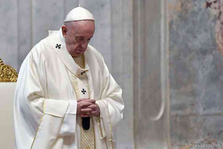 Pope hails priests, health workers as 'the saints next door'