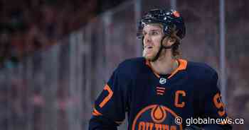 Edmonton Oilers Connor McDavid praying for Colby Cave after emergency brain surgery