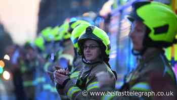 Police and firefighters join in ‘Clap for Carers’ weekly round of applause