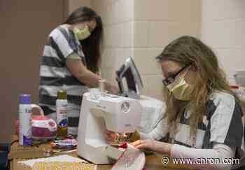 Fort Bend County jail inmates sew face masks for fellow inmates