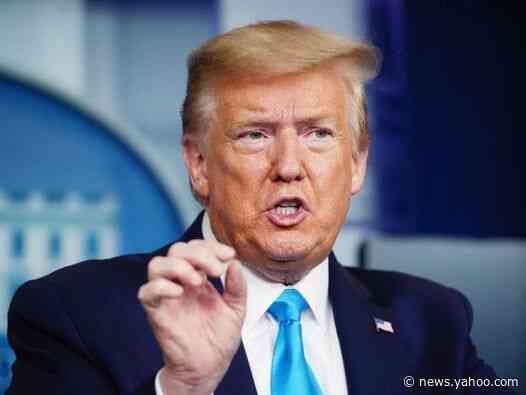 President says 'we are praying for' Boris Johnson as coronavirus cases in New York overtake any other country