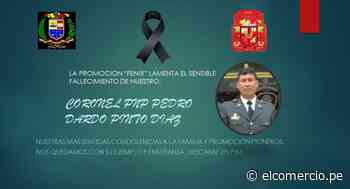 Quién fue el coronel PNP Pedro Pinto Díaz, el oficial de más alto rango víctima mortal del coronavirus - El Comercio Perú