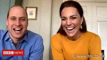 Coronavirus: William and Kate video call key workers' children