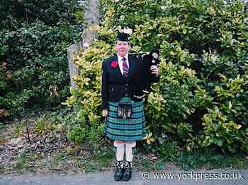 Clap for our Carers - bagpipes edition