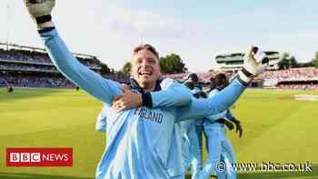 Coronavirus: Jos Buttler's World Cup shirt raises £65,000