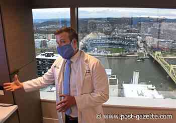 Watching from atop Highmark's tower for signs that the worst-case scenario is coming