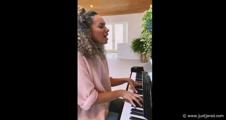 Leona Lewis Sings 'Better in Time' at Home to Remind Fans That Things Will Get Better (Video)