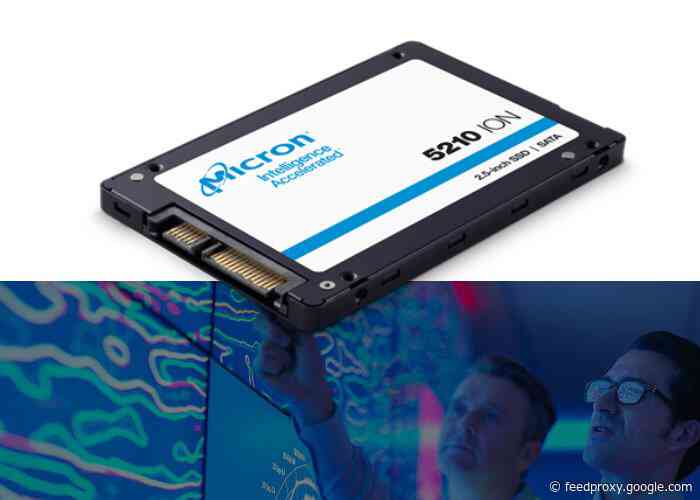 New Micron 5210 ION SSD with QLC NAND Flash introduced