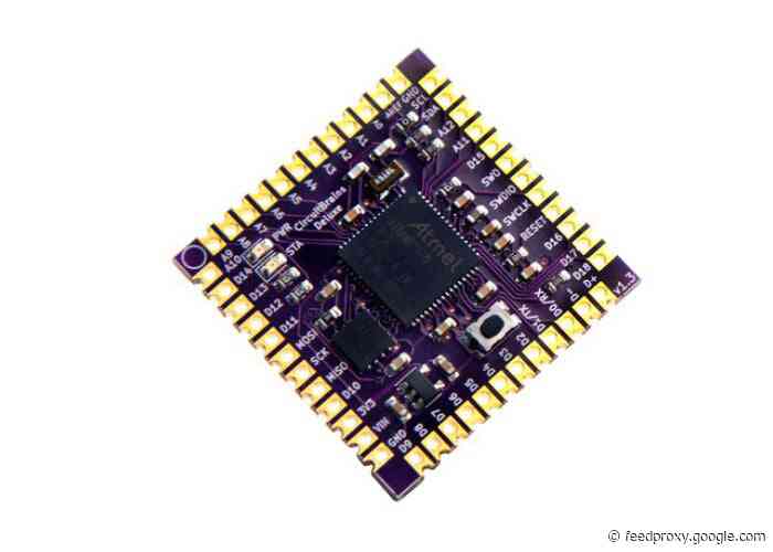 CircuitBrains Deluxe tiny, CircuitPython compatible ARM Cortex-M4 module