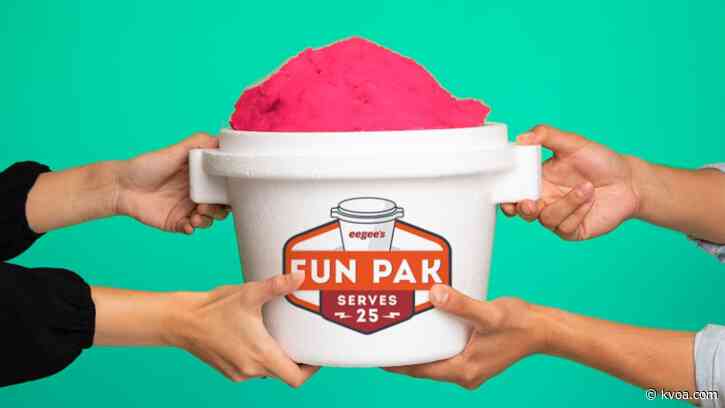 Mayor Romero, eegee’s delivers frozen treats to first-responders to help lift spirits amid COVID-19 crisis