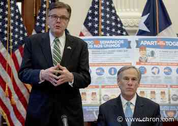 Listen: Dan Patrick wants business to restart in May, Gov. Abbott not so sure