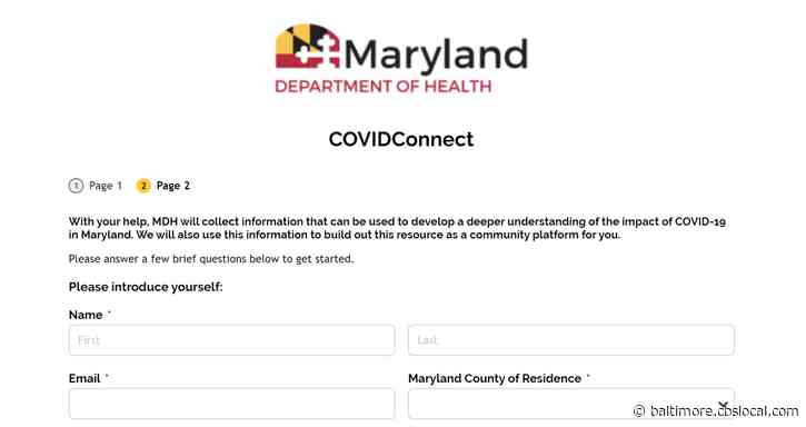 Coronavirus Latest: Maryland Launches Site For COVID-19 Survivors To Share Stories, Experiences To Help Researchers Understand Virus