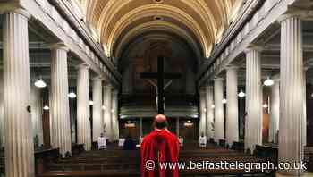 Good Friday service held in almost empty Dublin cathedral during lockdown