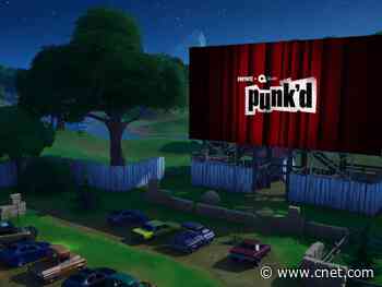 Quibi makes its Fortnite debut by virtually screening Punk'd reboot     - CNET