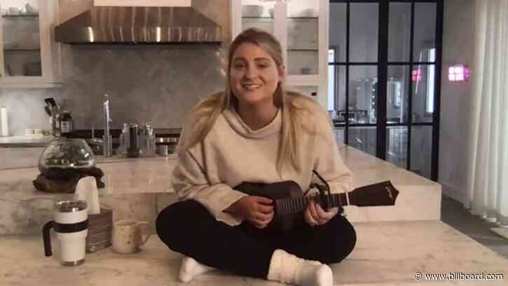 Meghan Trainor Covers Britney Spears’ ‘Lucky’ on Ukulele During Billboard Live At-Home Concert