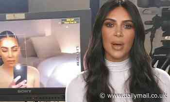 Kim Kardashian attempts to film a confessional for KUWTK on her own