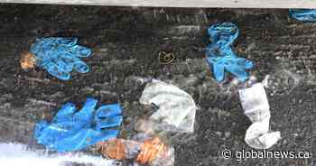 Edmonton bolsters Capital City Clean Up after influx of tossed gloves and masks - Global News