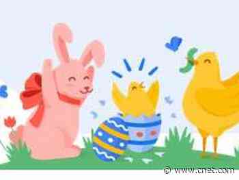 Google hides real Easter eggs for Easter on search results page     - CNET