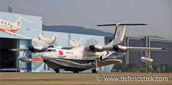 China’s New AG600 Amphibious Airplane Plans for Sea Trials