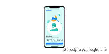 Facebook rolling out Quiet Mode feature on iOS for muting notifications, limiting screen time