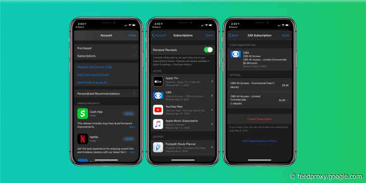How to cancel Apple subscriptions and free trials on iPhone and iPad