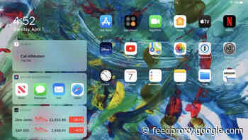 iPad: How to keep widgets on your Home screen