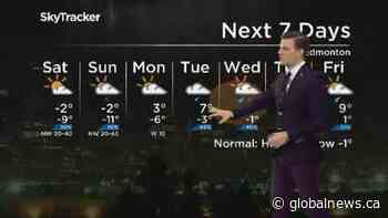 Edmonton weather forecast: Friday, April 10, 2020