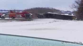 Highway 41 closed northeast of Saskatoon due to crash - CBC.ca