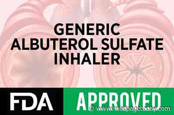 Generic Albuterol Inhaler OK'd
