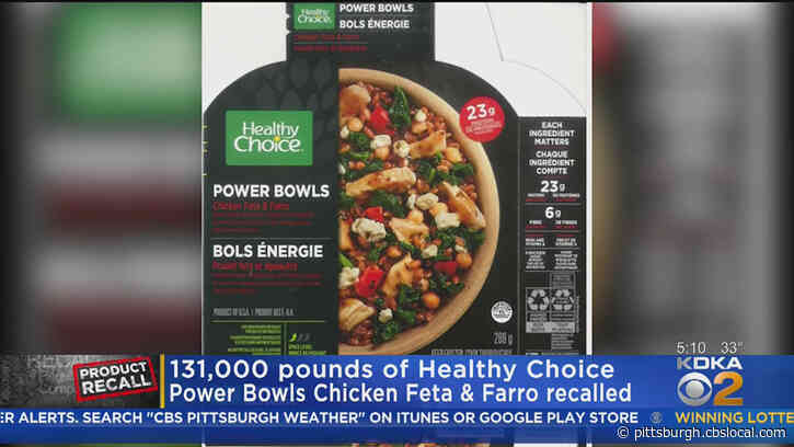 Conagra Foods Issues Recall For Healthy Choice Power Bowls