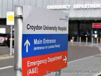 Inside the coronavirus ward at Croydon hospital
