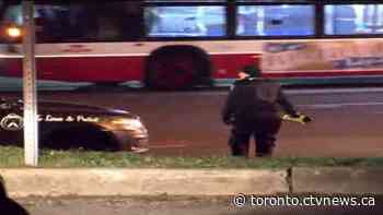 Man sought after cars, car wash shot at in North York