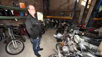 Mann aus Bründersen sammelt leidenschaftlich Mopeds - Mittlerweile über 100 Zweiräder | Naumburg - hna.de