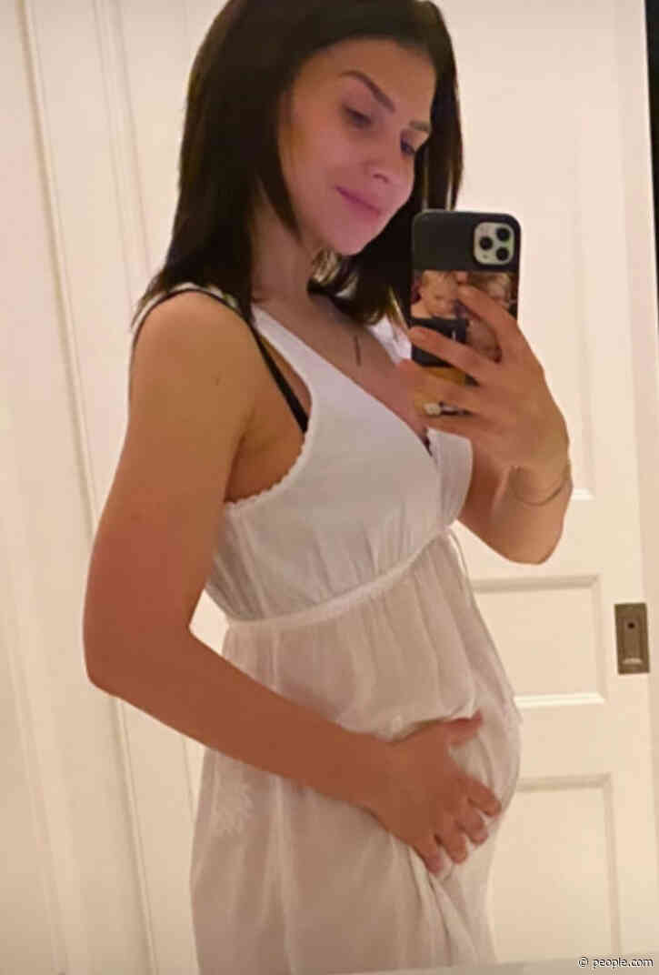 Hilaria Baldwin Shares First Photo of Her Growing Baby Bump Days After Announcing Her Pregnancy