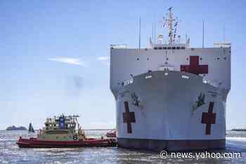 Pentagon May Relocate One of its 2 Navy Hospital Ships