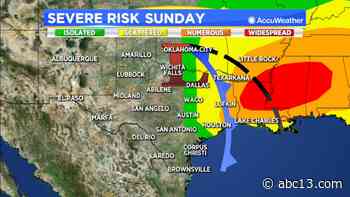 Cooler, drier Friday, storms return this weekend - KTRK-TV