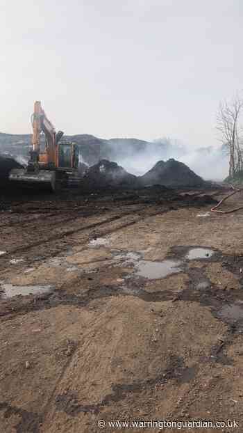 Fire crews spend 7 hours tackling arson attack on farm in Burtonwood