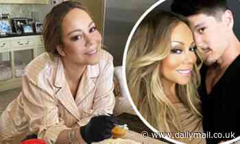 Mariah Carey shows off culinary skill as she makes cake for boyfriend Bryan Tanaka's 37th birthday 
