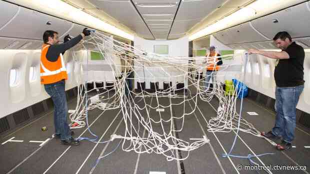 Air Canada reconfigures three planes to transport more cargo and supplies