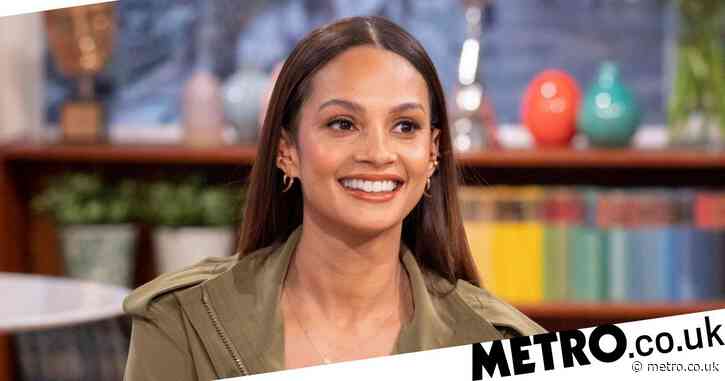 When did Alesha Dixon have her baby and who is her partner?