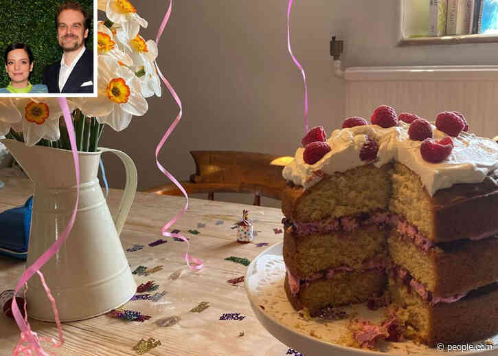 Lily Allen Throws Boyfriend David Harbour an At-Home Birthday Party with Her Daughters