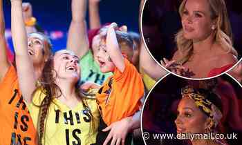 BGT: Amanda and Alesha in TEARS at choir Sign Along With Us as they receive the FIRST golden buzzer