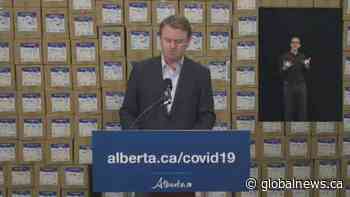 Coronavirus outbreak: Alberta to send PPE to Quebec, Ontario and B.C.