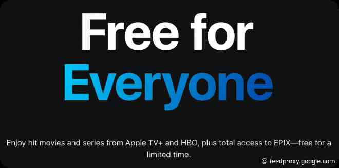 Apple offers select Apple TV+ content for free for limited time